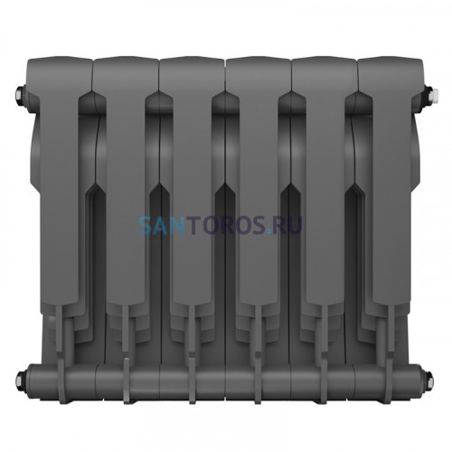 Радиатор Royal Thermo 350 х 6 секций BiLiner Silver Satin биметаллический секционный НС-1197129